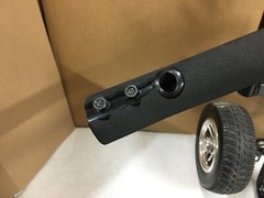 **MOBILITY SCOOTER FULL CHASSIS FRAME/STEERING ASSBY/FRONT TIRES HANDLEBAR W3431