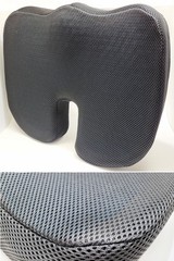 Cooling Gel Memory Foam Orthopedic Seat Cushion With Washable Mesh Cover