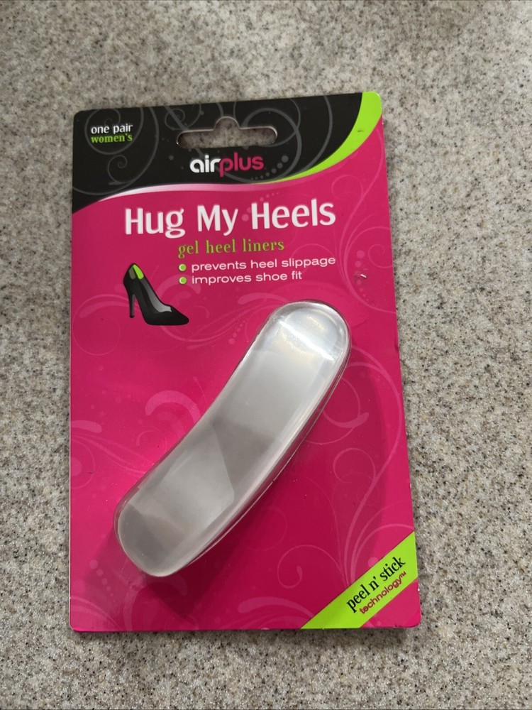 Airplus Women’s Peel n‘ Stick Hug My Heels Invisigel Cushion Shoe Liners
