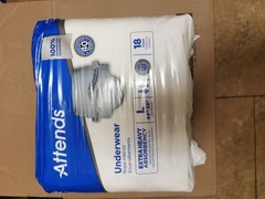 Attends Underwear Unisex Incontinence Pants L Extra Heavy Absorbency Diapers