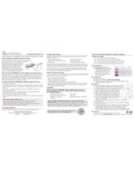Poise Impressa 8 Count Incontinence Bladder Supports for Bladder Control Size 2