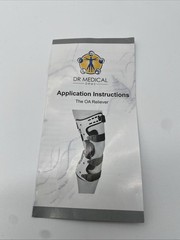 Dr Medical DRMS OA Reliever Left Knee Brace Support KB-138L Universal Size NEW!