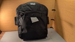seat back cushion for Quickie QM 710, 17″, black, good condition