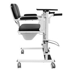 330LB Hydraulic Patient Lift Transfer Chair Mobility Elderly Aid Wheelchair Lift