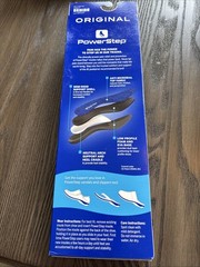 Powerstep Original Thin Profile Full Length Orthopedic Insoles W 8-8.5/M 6-6.5 C