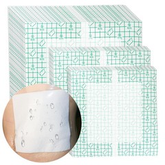 KONWEDA 25 Pcs Waterproof Ostomy Bag Shower Cover 25 Piece Set, Transparent