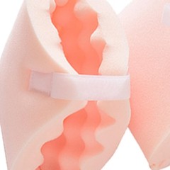 2 Pieces Support Protector Washable Gentle Foot Heel Pillow for Patients