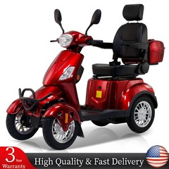 800W 4 Wheel Heavy Duty Mobility Scooter 60V 20Ah Battery Motor for Adult Senior