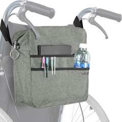 Water-Resistant Wheelchair Bag – XL Compartment for Walkers & Rollators