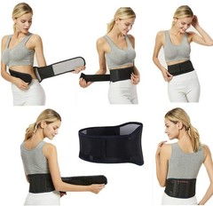 Self-Heating Magnetic Therapy Lumbar Brace – Adjustable XL Fit for Comfort