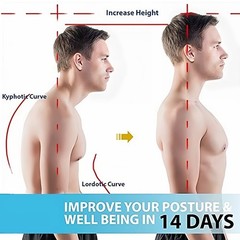 Posture Corrector Back Brace Adjustable Shoulder Support Pain Relief Men Women