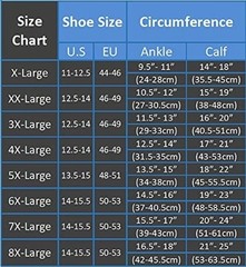 Plus Size Compression Knee High Socks – Wide Calf