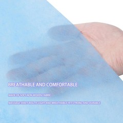 Disposable Bed Sheets 100 Pcs 31″ x 71″ Breathable Non Woven 100pcs, Blue