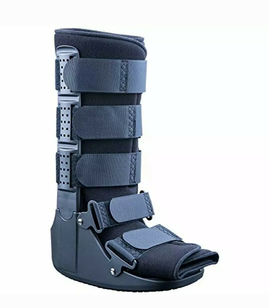 Ankle Foot Stabilizer Boot Brace Tall Cam Walker fits Men 4.5-7 Women 6-8