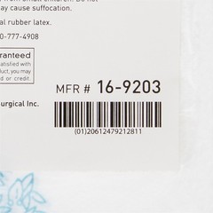 McKesson Open Ended Bedside Bag 7 X 11.5 Inch 0.5 mil Polyethylene 100 Ct