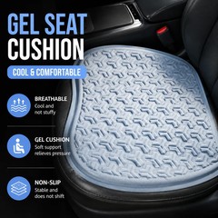 3D TPE Gel Seat Cushion Breathable Nonslip Honeycomb Dsign Summer Ice Silk Seat