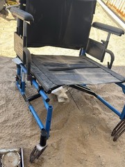Quickie 2 Manual Wheelchair Foldable 24×21 Wide Frame Only
