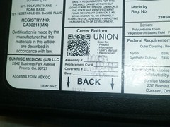 Wheelchair Jay Union Cushion Size 20X17″ 119751-048 MAX 300 POUNDS