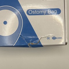 Ephimport 2 Piece Ostomy Supplies 10 Bags 5 Barriers Max Cut 50 mm Exp 03/27