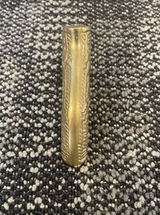 Vtg. Art Deco Art Nouveau Brass Handle Replacement Only Floral For Walking Cane