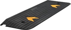 Rubber Threshold Ramp, 1″ Rise Wheelchair Ramp Doorway, Natural Curb Ramp 3.7…