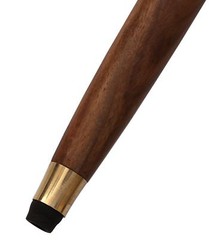 Eagle Head Wooden Cane Walking Stick for Men Women with Metal Brass Handle Wood