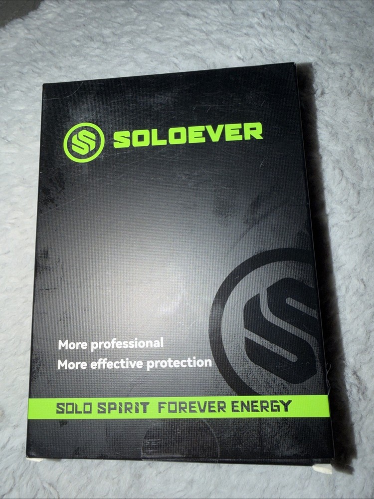 SOLOEVER Orthopedic Support Sleeve/Brace Size L Black/Green CE Marking