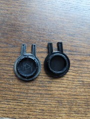 *Unbreakable* Permobil M3 F3 Corpus Castor Fork Dust Covers/caps – 2 pcs/1 pair