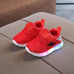 Zapatos De Niños Luces Zapatilla De Deporte De Moda Para Niños Zapato Casual New