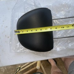 Pride Jazzy Air Elect Wheelchair Headrest Replacement Black New