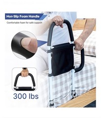 Dual Handle Bar Bed Assist Rail – Supports up to 300 Lbs. NIB