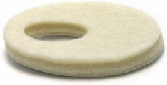 Oval Shaped Felt Callus Protective Pads – Adhesive – 1/8″ Thick