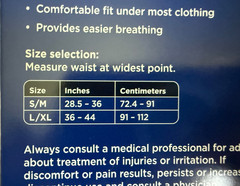 NEW Walgreens Abdominal Support Surgical Binder L/XL 36-44″ Post Op Compression