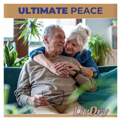 LivDry Ultimate Adult Protective Underwear Max Absorbent Large 15 Count