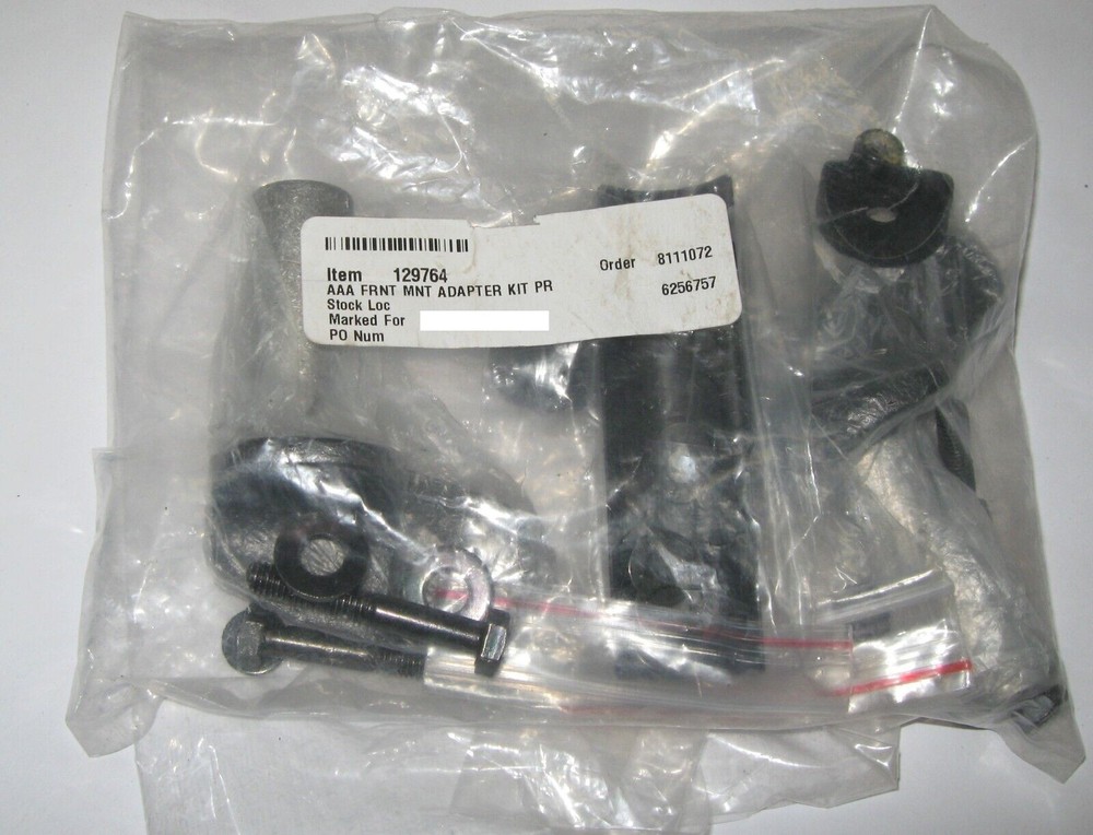 QUICKIE WHEELCHAIR 129764 AAA FRNT MNT ADAPTER KIT PR Pair fits Kids & Adult