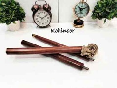 Vintage Trekking Hiking Antique Brass Nautical Decorative Skull Head Handle Cane