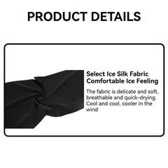 1 Pair Summer Running Cycling Legs Sleeve Non-Slip Leg Warmer Cooling S