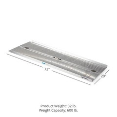 Titan Ramps 6′ Single-Fold Wheelchair Ramp – 600 lb. Capacity