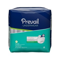 Prevail Protective Underwear, XX-Large, 68 – 80 Inch, #PV-517 48/Case, 2 Cases
