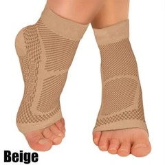 2 Pairs Compression Socks Ankle Sleeve for Plantar Fasciitis Achilles Tendonitis