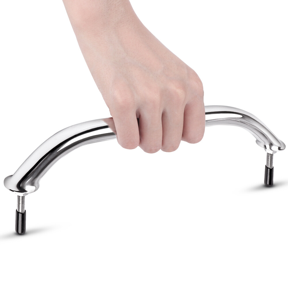 Marine Stainless Steel 12“ Grab Handle Polished 304mm Handrail Universal
