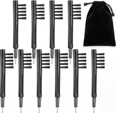 12 Pieces Hearing Aid Cleaning Tools Kits Hearing Aid Amplifier Cleaner