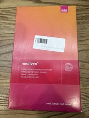 Medi Forte Open Toe calf w/topband ew: 30-40 Beige Compression 1 Sock