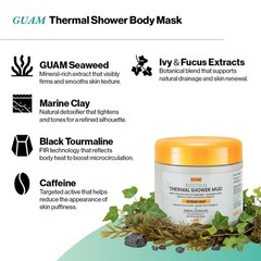 Seaweed and Tourmaline Thermal Mud Cellulite Remover, 3-Minute Shower Body Mask