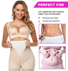 4 Pack Lipo Foam Post-Surgical Ab Board Flattening Abdominal Compression Board f
