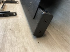 Quantum Edge Seat Rails/Frame/ Pan/ T Bolt mounts for Power Wheelchair Base