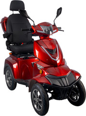 1000W Heavy Duty 4-Wheel Mobility Scooter for Senior 37Mile 15MPH 500lb Capacity
