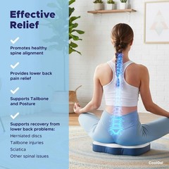 Ultimate Comfort U-Shaped Seat Cushion – Washable & Cooling Gel Technology