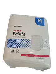 PACK OF 2 McKesson Super Moderate Absorbency Adult Diapers 32″-44″ M 32 CT