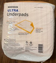 McKesson New UPHV3036 Ultra Underpads – Extra Large – Peach (10 pack)